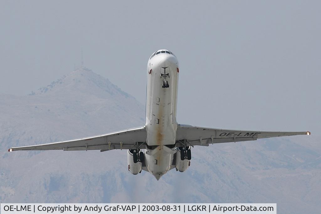 OE-LME, 1993 McDonnell Douglas MD-83 (DC-9-83) C/N 53377, Austrian Airlines MD83