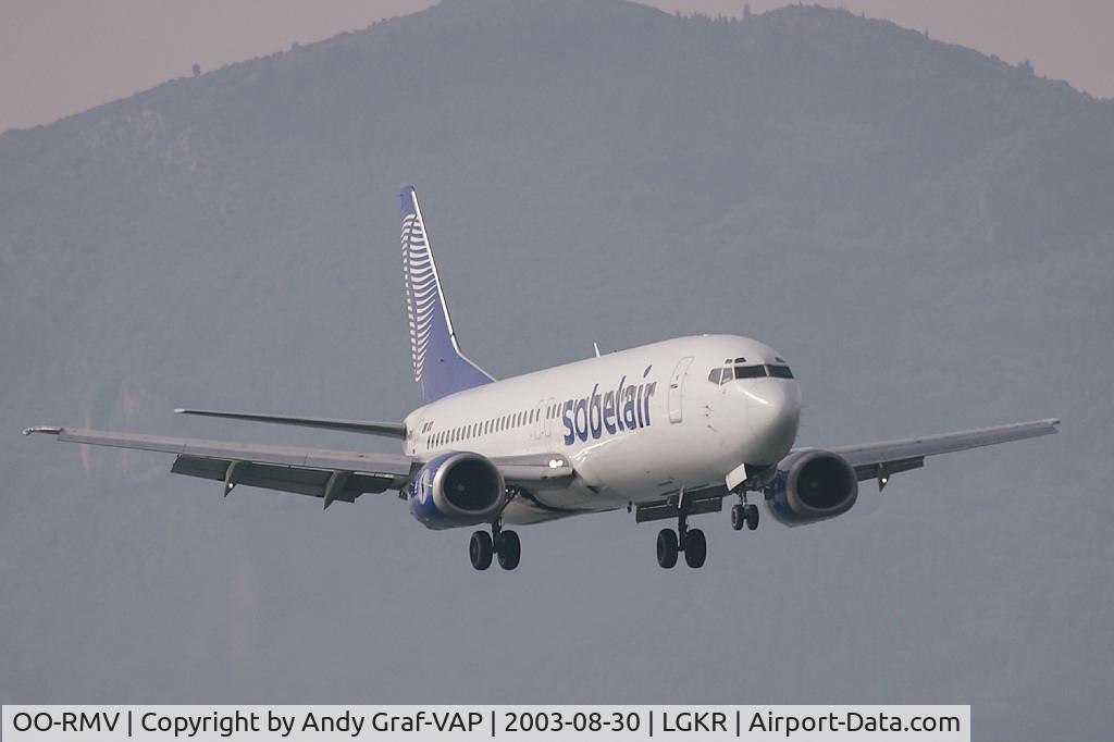 OO-RMV, 1989 Boeing 737-408 C/N 24352, Sobelair 737-400