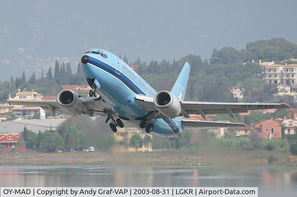 OY-MAD, 1990 Boeing 737-5L9 C/N 24928, Maersk Air 737-500