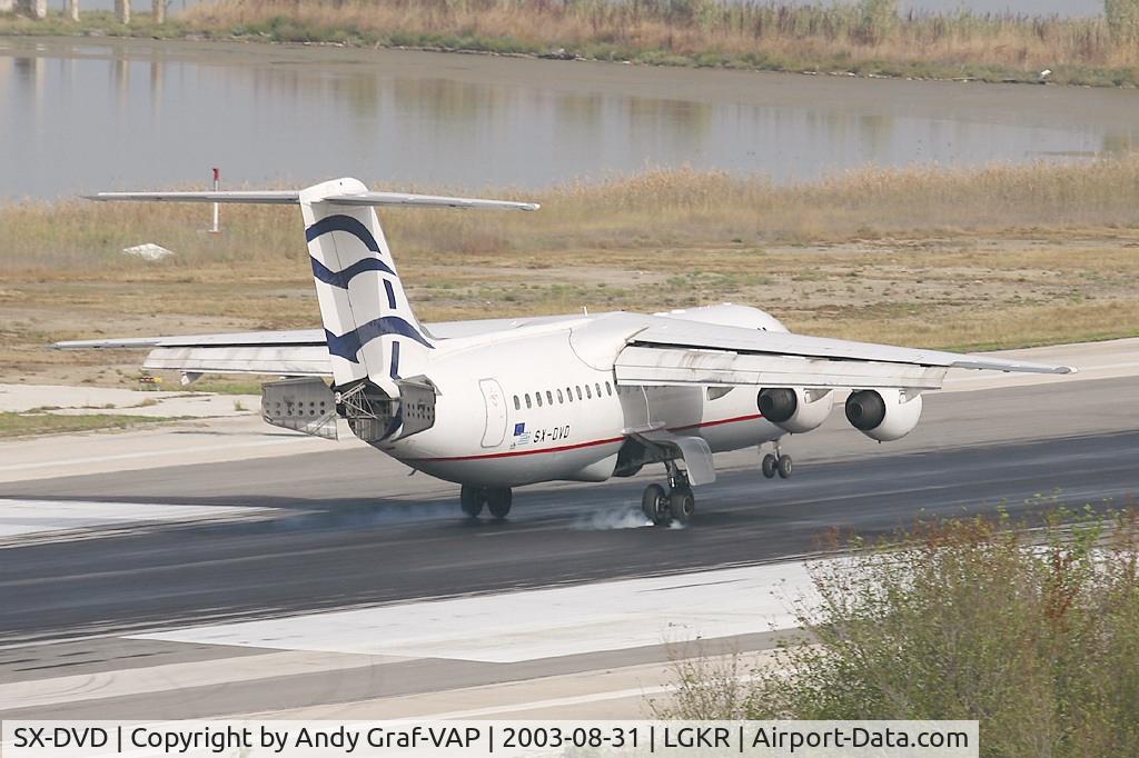 SX-DVD, 1999 British Aerospace Avro 146-RJ100 C/N E3362, Aegean Bae146