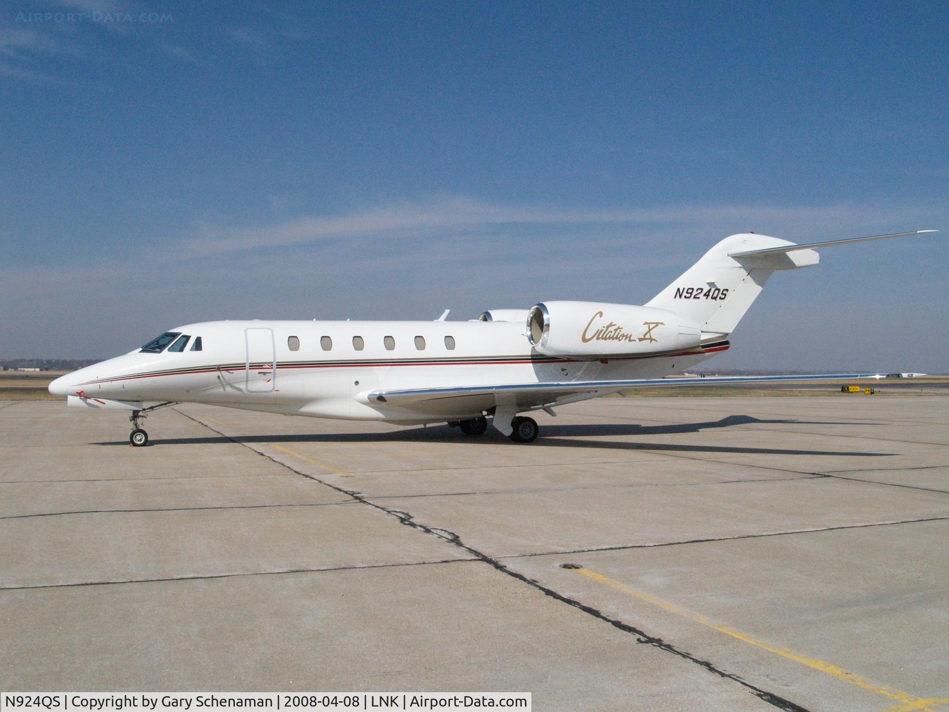 N924QS, 2000 Cessna 750 Citation X Citation X C/N 750-0124, Lay over