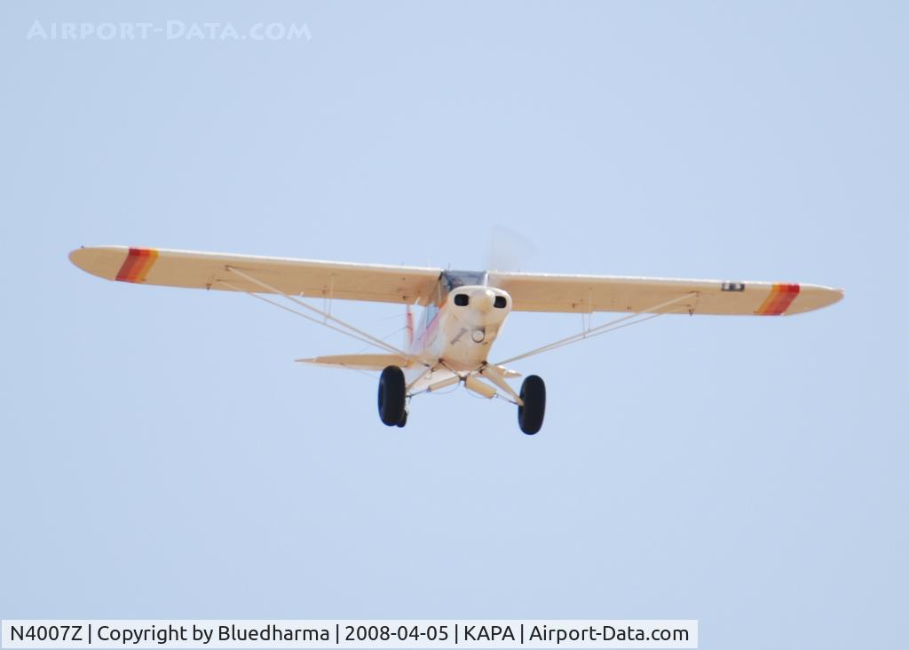 N4007Z, 1963 Piper PA-18-150 Super Cub C/N 18-7958, On final approach to 17L.