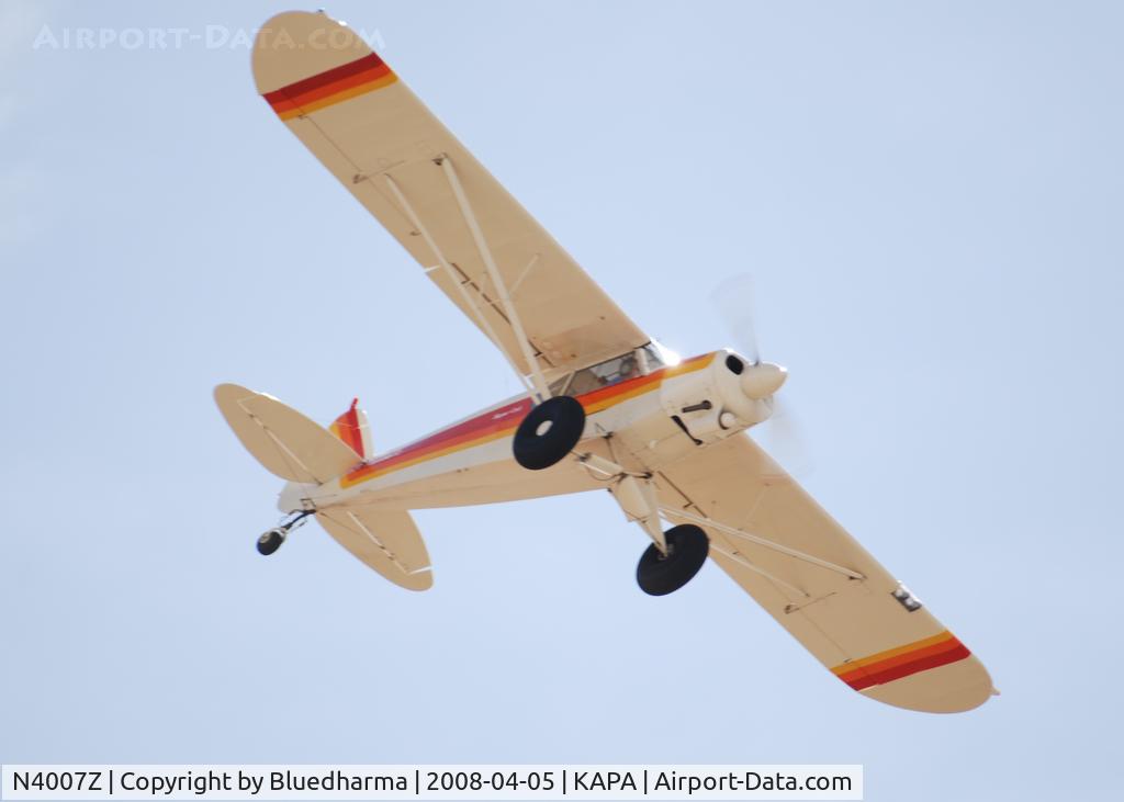 N4007Z, 1963 Piper PA-18-150 Super Cub C/N 18-7958, On final approach to 17L.