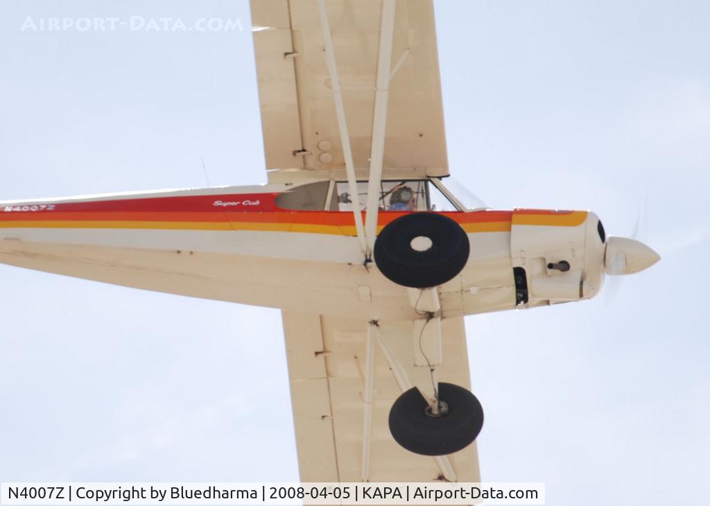 N4007Z, 1963 Piper PA-18-150 Super Cub C/N 18-7958, On final approach to 17L.
