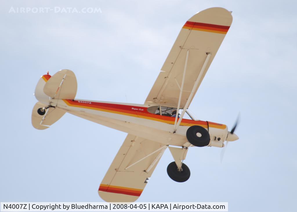 N4007Z, 1963 Piper PA-18-150 Super Cub C/N 18-7958, On final approach to 17L.