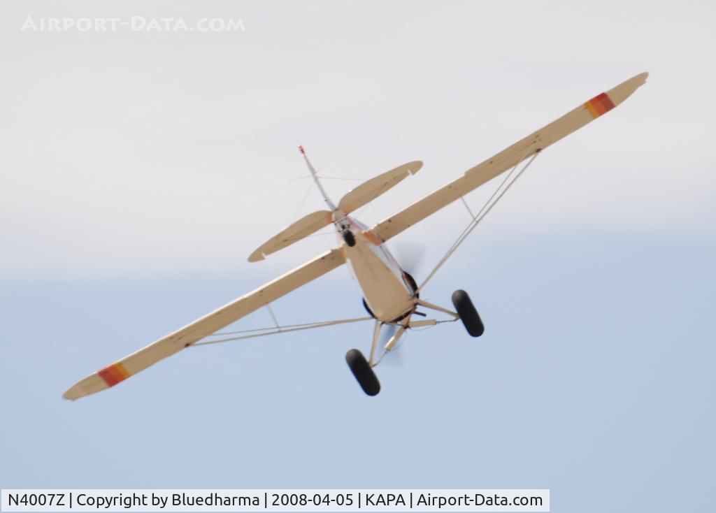 N4007Z, 1963 Piper PA-18-150 Super Cub C/N 18-7958, On final approach to 17L.