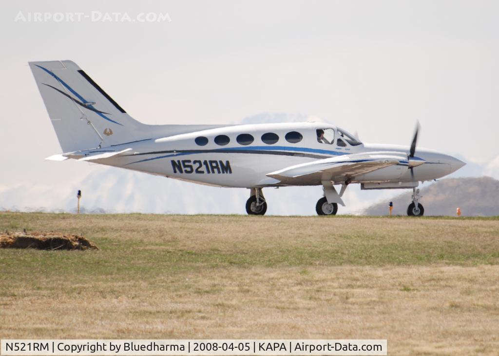 N521RM, 1977 Cessna 421C Golden Eagle C/N 421C0335, Hold for 17L