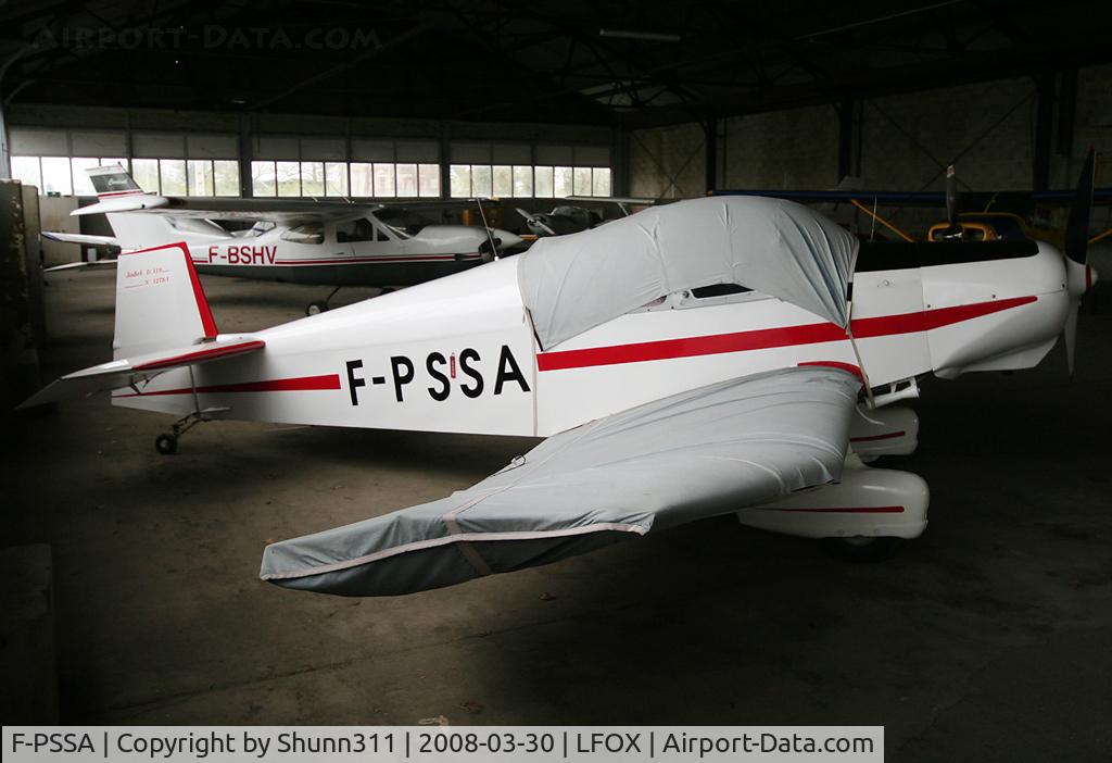 F-PSSA, Jodel D-119 C/N 12781, Inside GAMA Airclub hangar