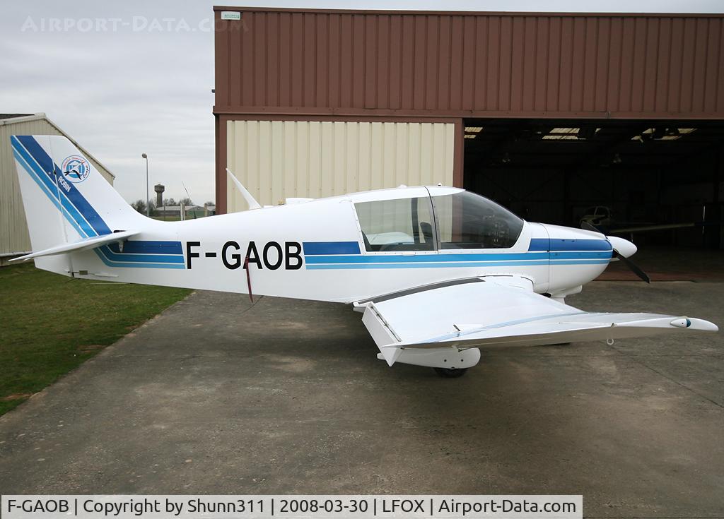 F-GAOB, Robin DR-400-180 Regent C/N 1195, Waiting a new light flight