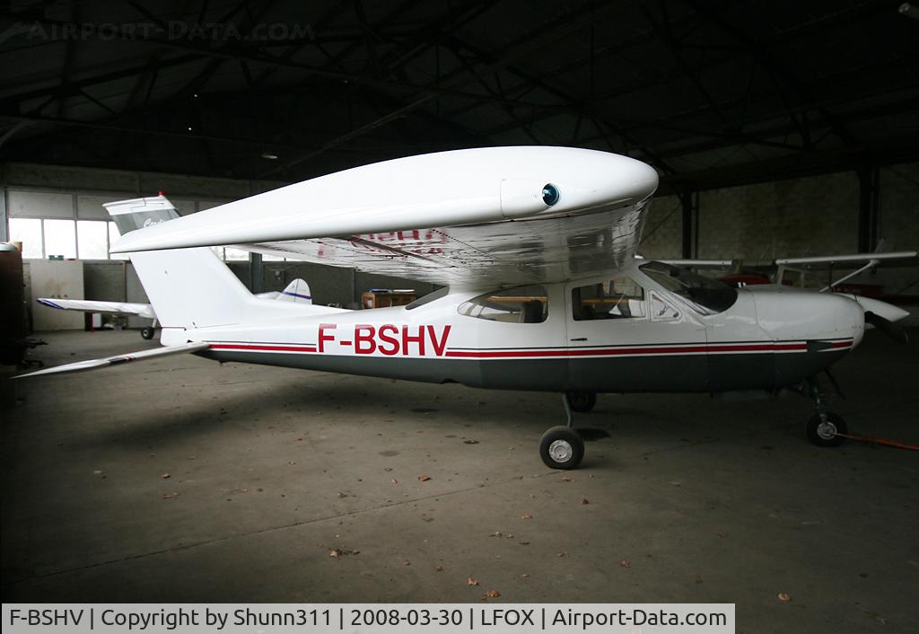 F-BSHV, Reims F177RG Cardinal RG C/N 0032, Inside GAMA Airclub hangar...