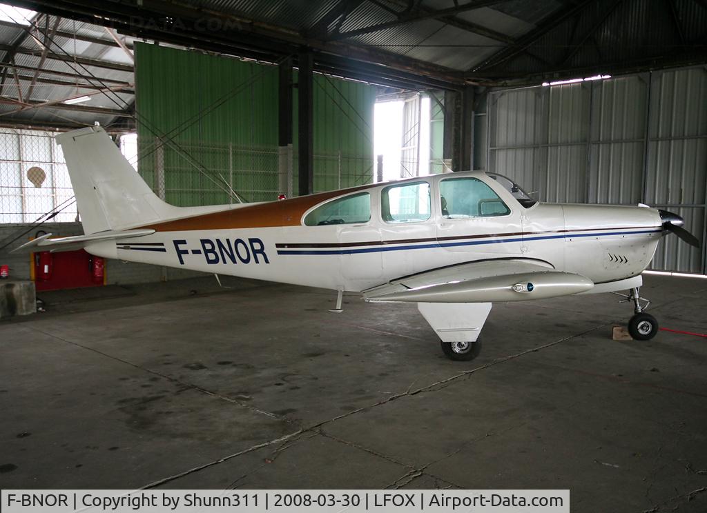 F-BNOR, 1965 Beech 35-C33 Debonair C/N CD-942, Inside GAMA Airclub hangar
