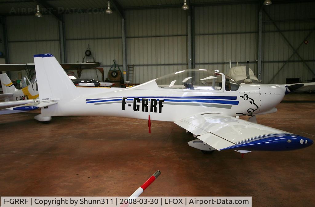 F-GRRF, Issoire APM 20 Lionceau C/N 6, Inside hangar 26