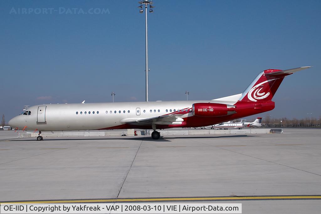 OE-IID, 1991 Fokker 100 (F-28-0100) C/N 11368, Fokker 100