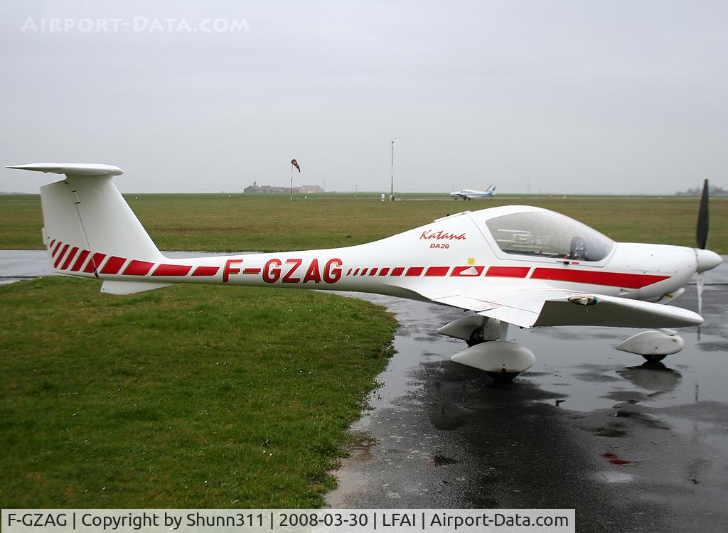F-GZAG, Diamond DA-20A-1-100 Katana C/N 10175, Waiting a new light flight