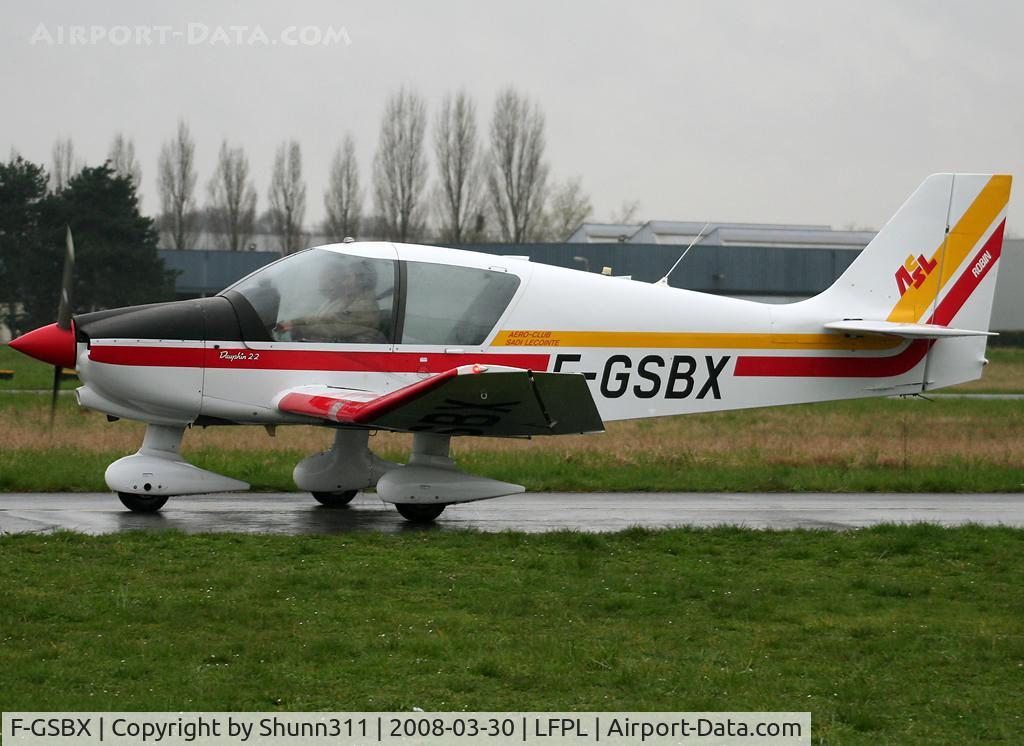 F-GSBX, Robin DR.400-120 Dauphin 2+2 C/N 2366, Rolling for a new light flight around the airfield