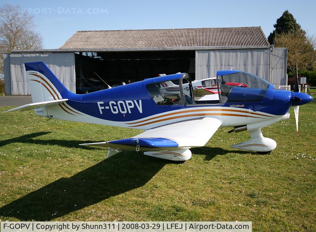 F-GOPV, Robin DR-400-140B Major C/N 2621, A new type of Robin for me this day...