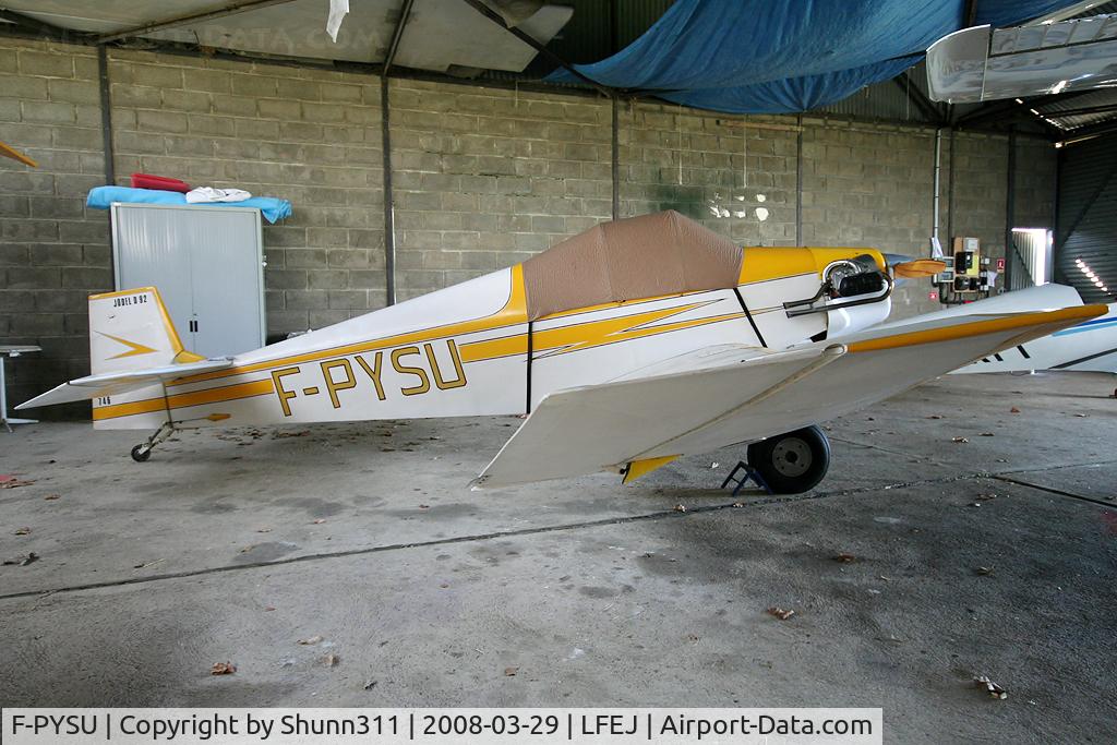 F-PYSU, Jodel D-92 Bebe C/N 746, Inside Airclub's hangar