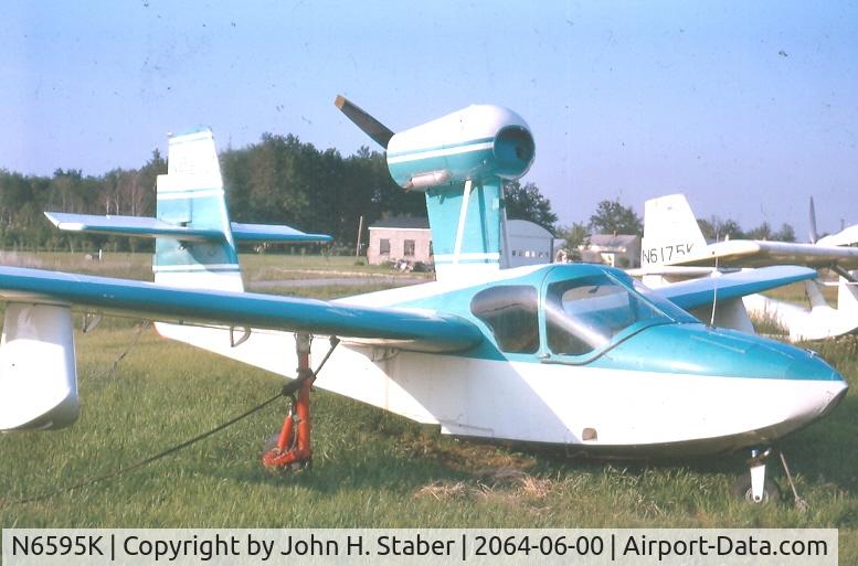 N6595K, 1948 Colonial C-1 Skimmer C/N 1, Prototype at Strongsville OH (closed)