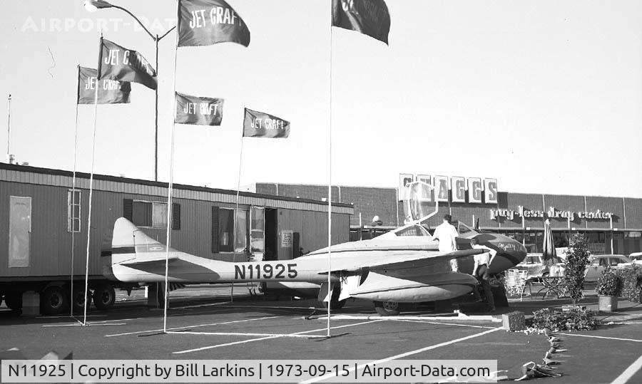 N11925, 1959 De Havilland Australia DH-115 Vampire T.35 C/N DHA4146, Selling as the 