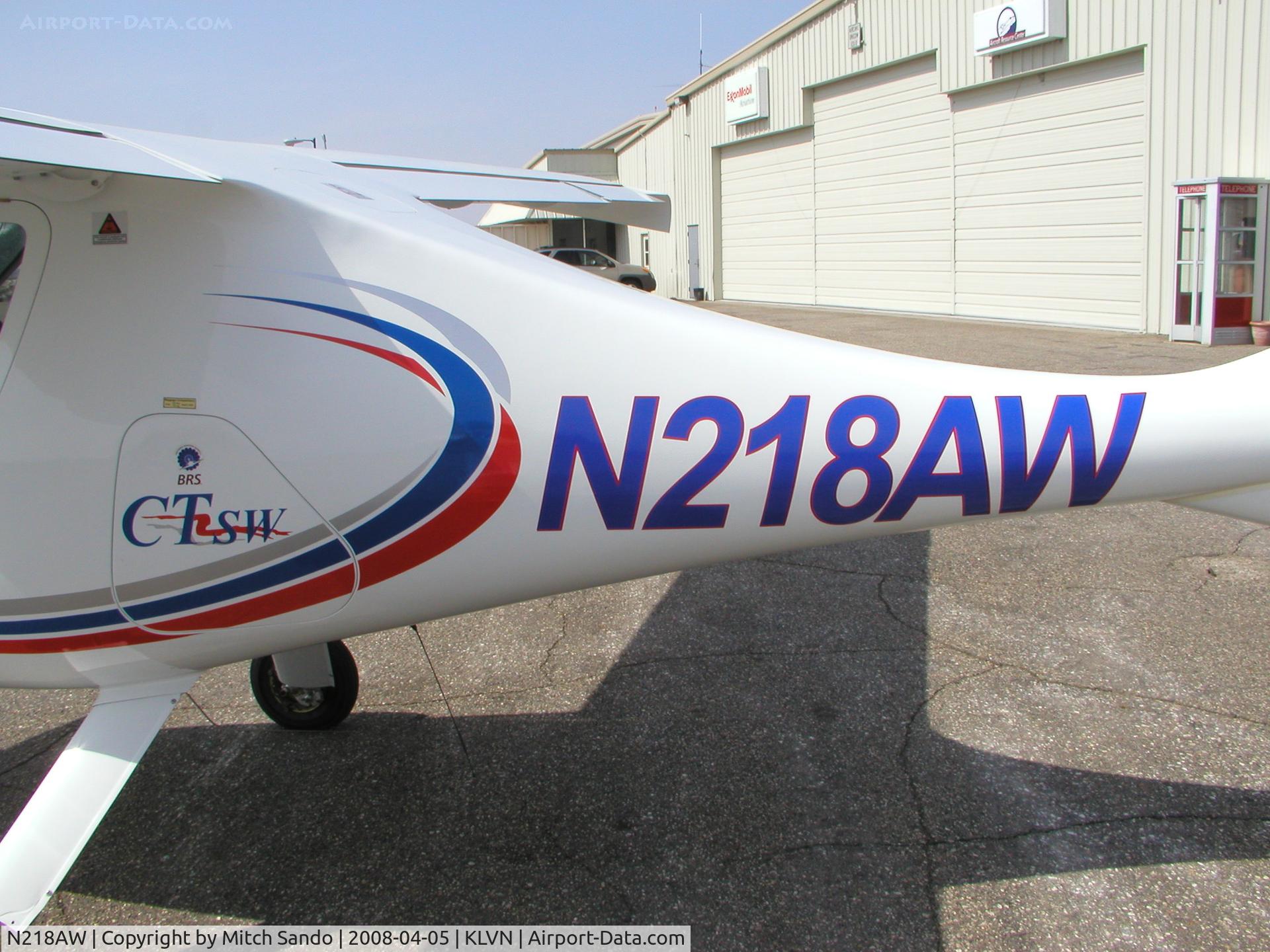 N218AW, 2006 Flight Design CTSW C/N 06-11-07, This CT is for sale. If you are interested in buying one go to LSANorth.com
