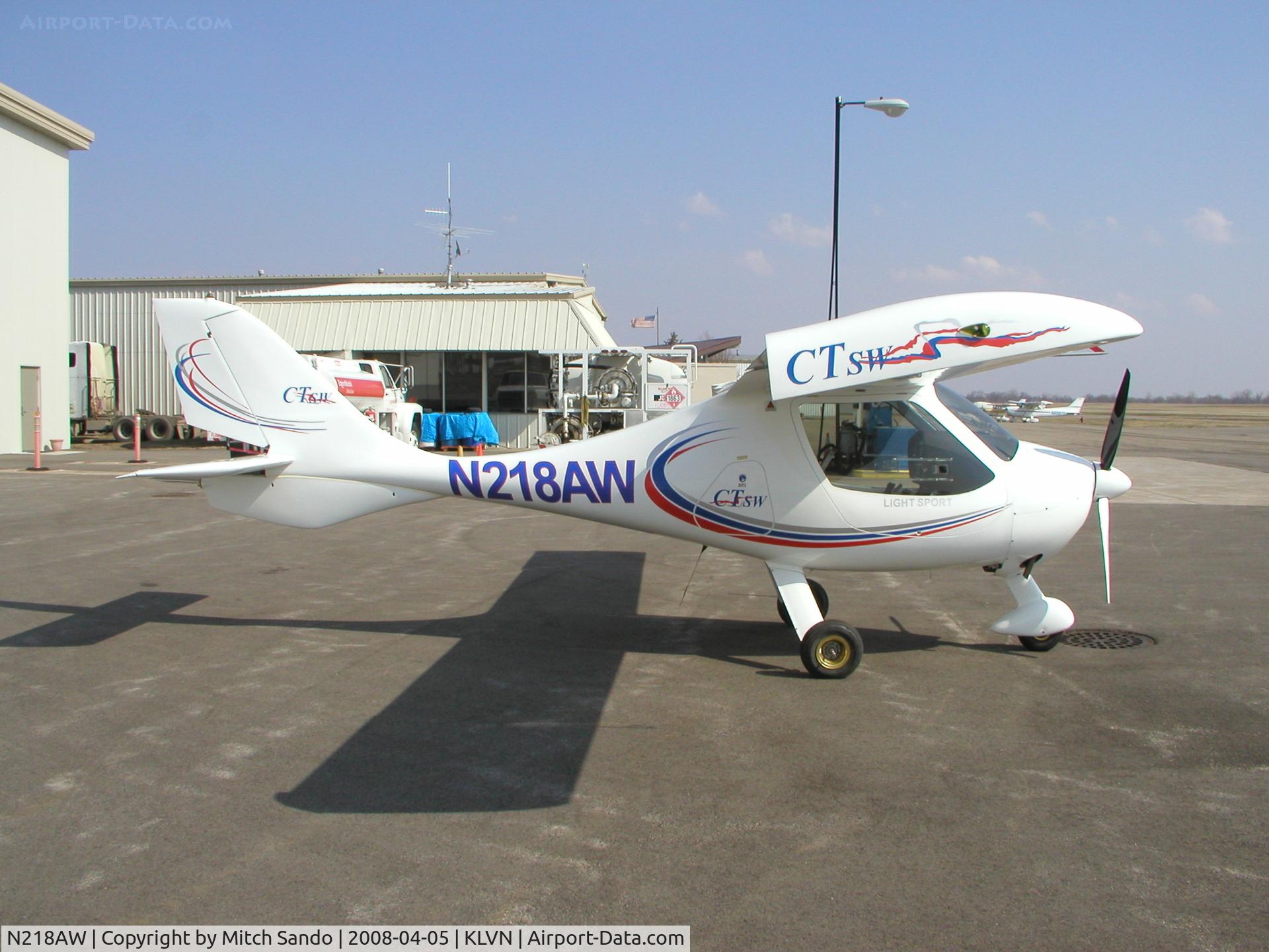 N218AW, 2006 Flight Design CTSW C/N 06-11-07, This CT is for sale. If you are interested in buying one go to LSANorth.com