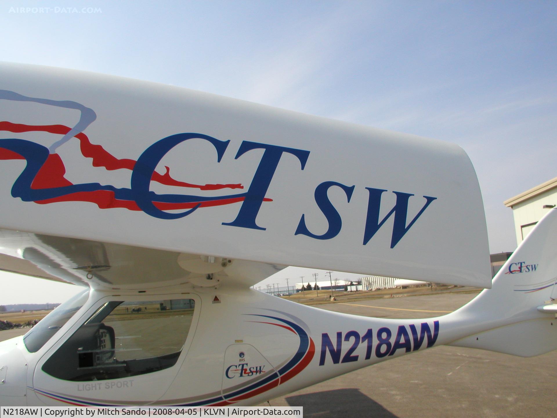 N218AW, 2006 Flight Design CTSW C/N 06-11-07, This CT is for sale. If you are interested in buying one go to LSANorth.com