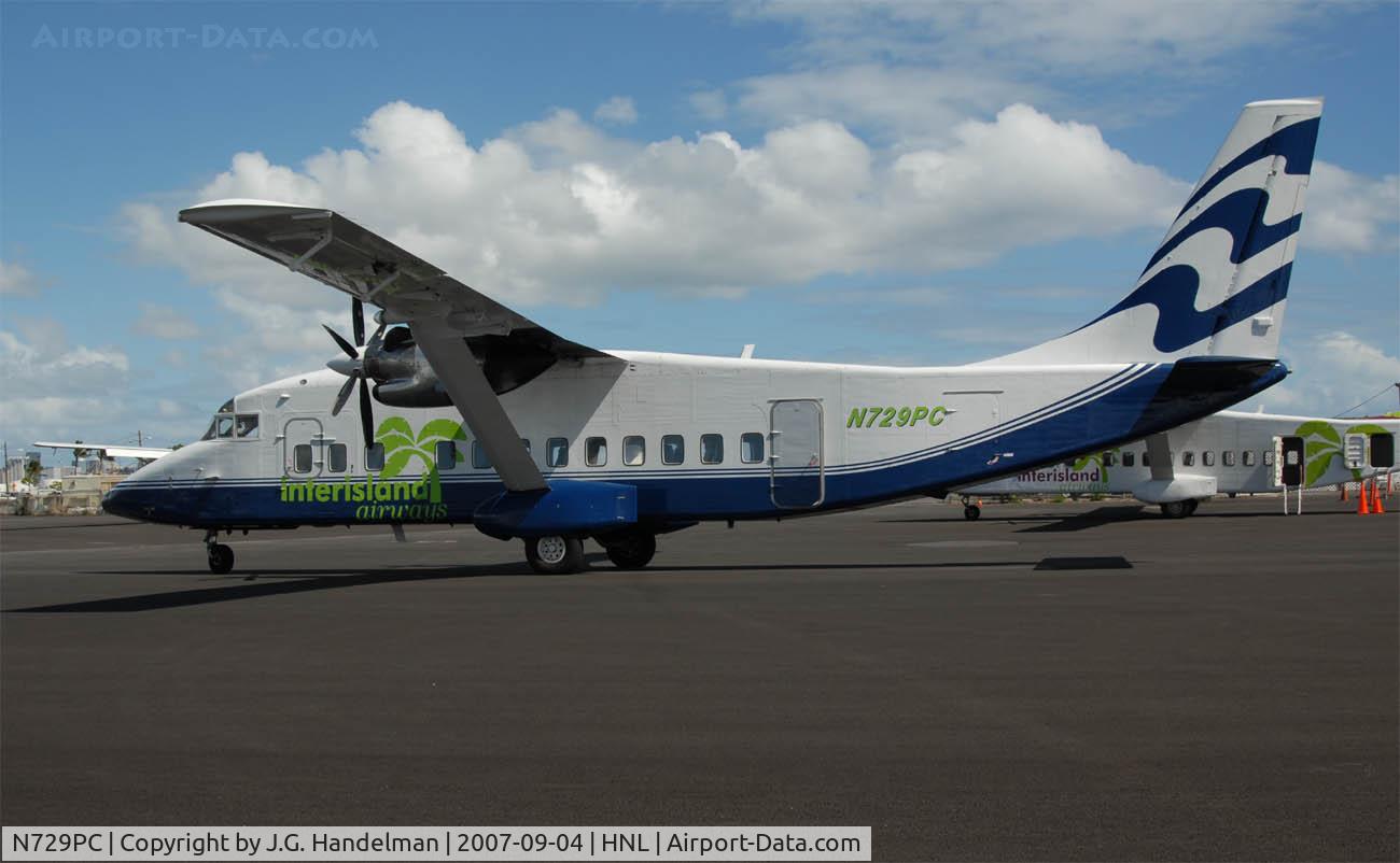 N729PC, 1987 Short SD3-60-200 C/N SH3729, On ramp @ HNL