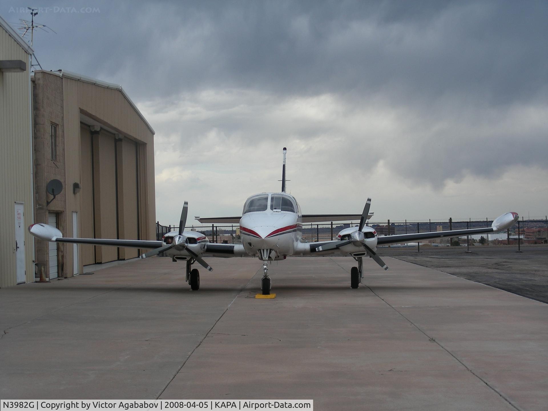 N3982G, 1977 Cessna 340A C/N 340A0254, @ Centennial