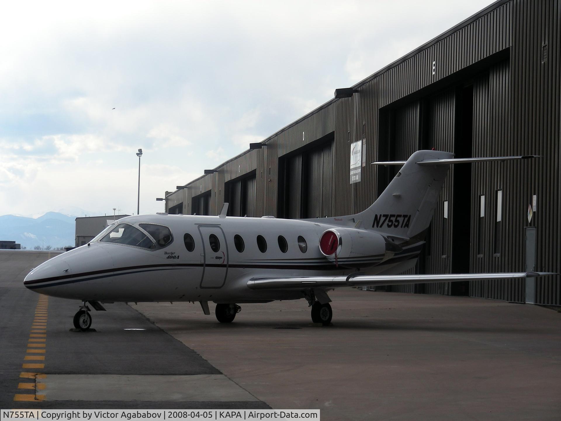 N755TA, 2001 Raytheon Aircraft Company 400A C/N RK-324, @ Centennial