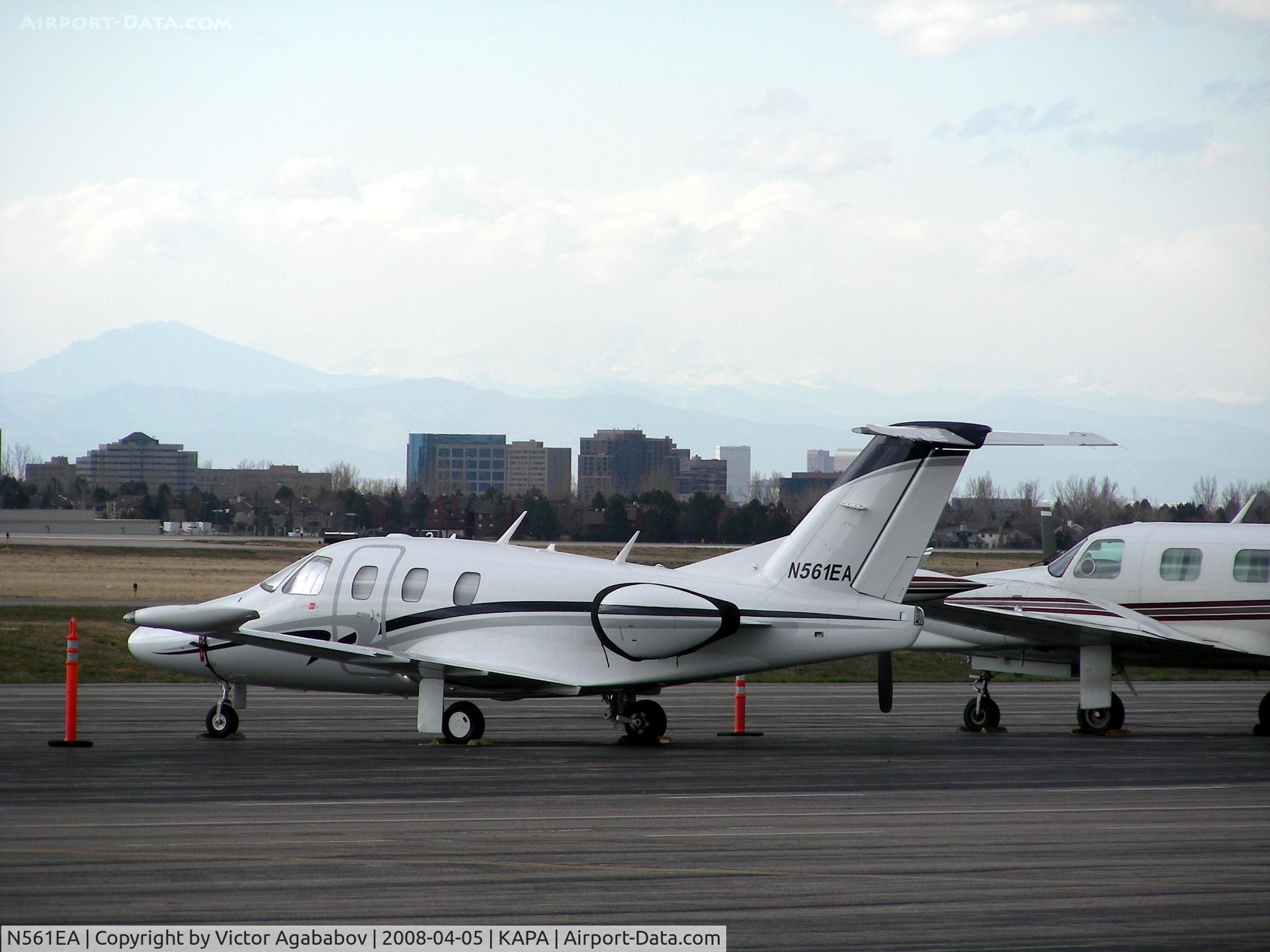 N561EA, 2007 Eclipse Aviation Corp EA500 C/N 000024, A rare guest @ Centennial