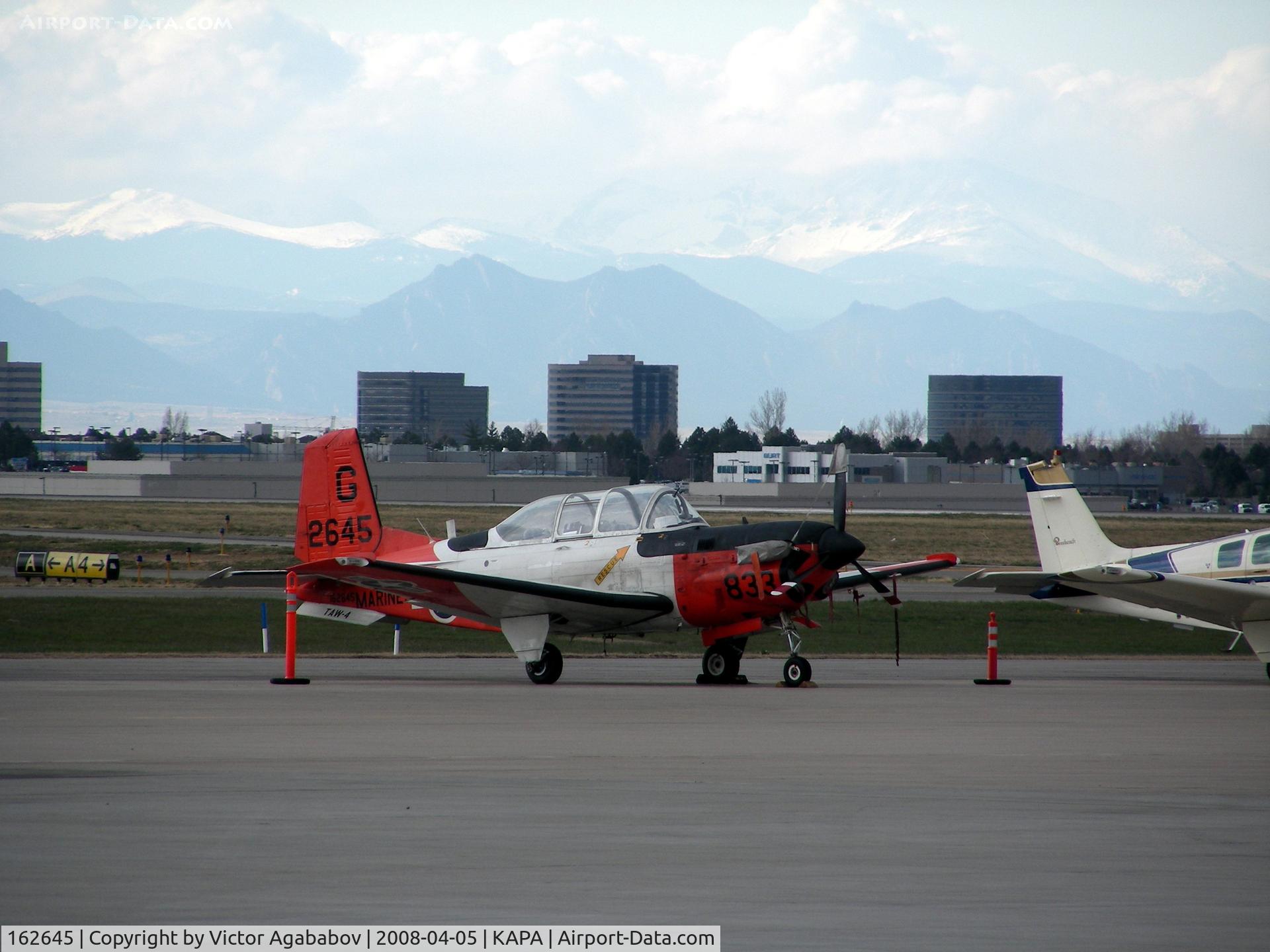 162645, Beech T-34C Turbo Mentor C/N GL-330, @ Centennial