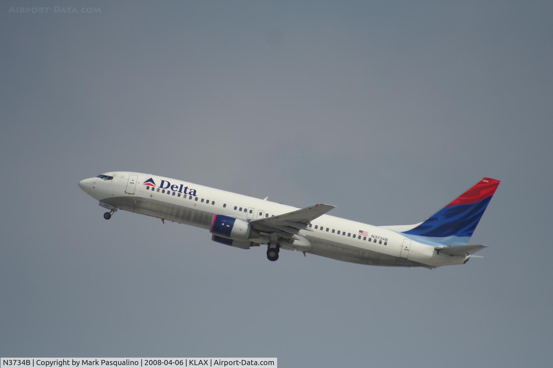 N3734B, 2000 Boeing 737-832 C/N 30776, Boeing 737-800