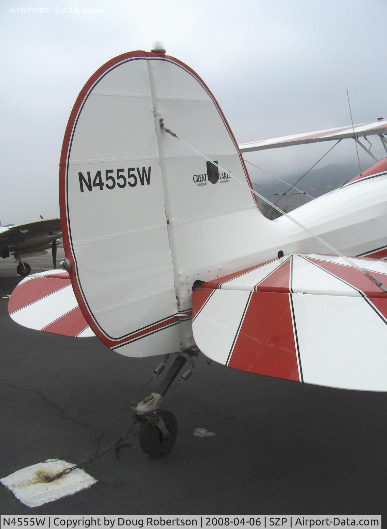 N4555W, 1976 Great Lakes 2T-1A-2 Sport Trainer C/N 0741, 1976 Great Lakes 2T-1A-2, Lycoming AEIO-360 180 Hp, CS prop, fully inverted fuel & oil systems, 4 ailerons, aerobatic category, steerable tail wheel