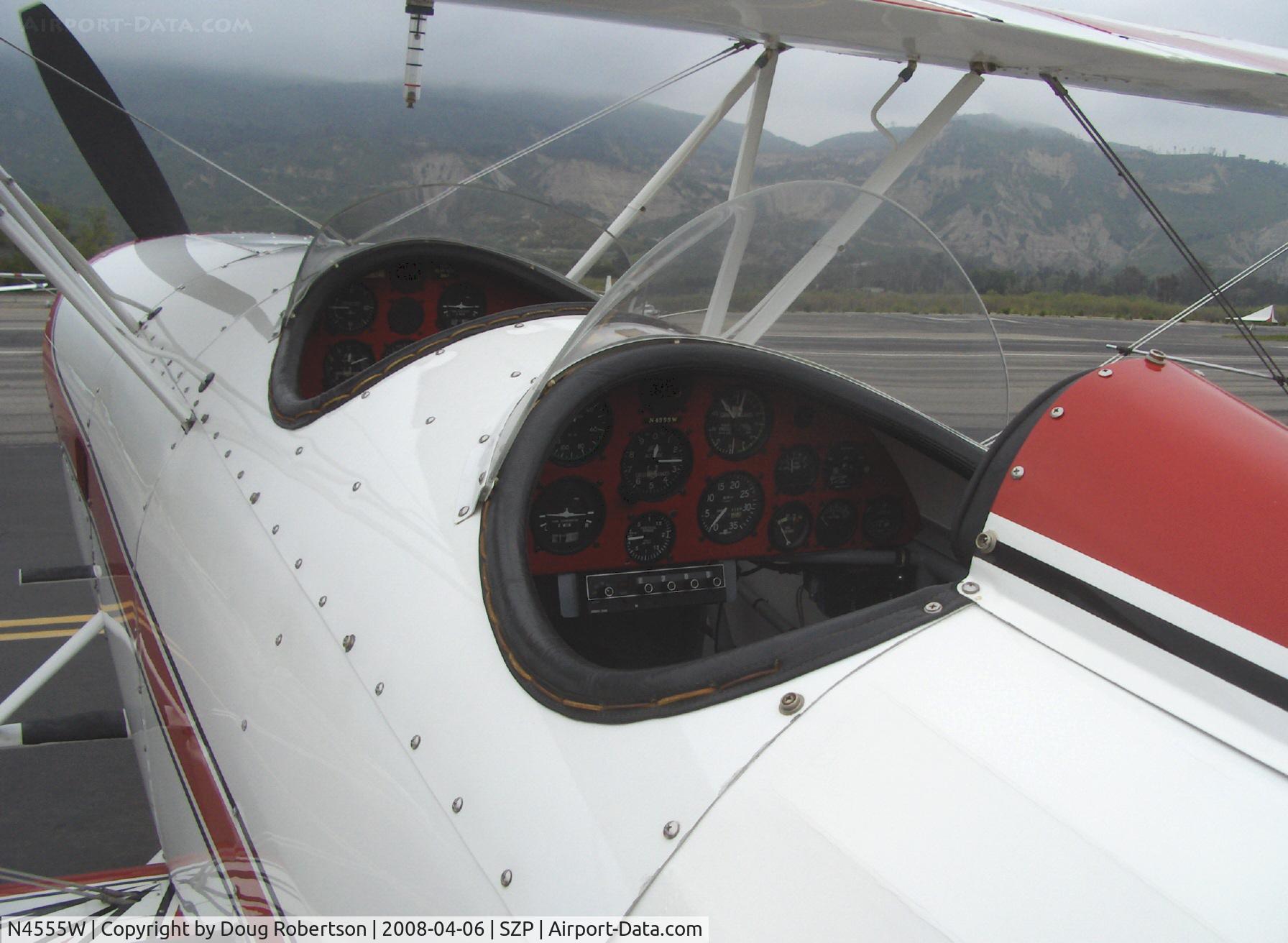 N4555W, 1976 Great Lakes 2T-1A-2 Sport Trainer C/N 0741, 1976 Great Lakes 2T-1A-2, Lycoming AEIO-360 180 Hp, CS prop, fully inverted fuel & oil systems, 4 ailerons, acrobatic category, rear cockpit-the 