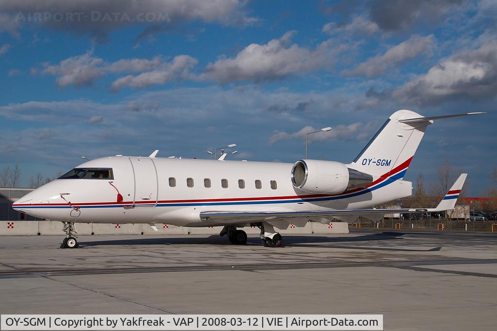 OY-SGM, 2005 Bombardier Challenger 604 (CL-600-2B16) C/N 5596, Canadair CL600 Challenger