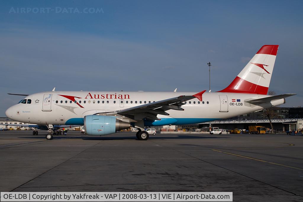 OE-LDB, 2004 Airbus A319-112 C/N 2174, Austrian Airlines Airbus 319