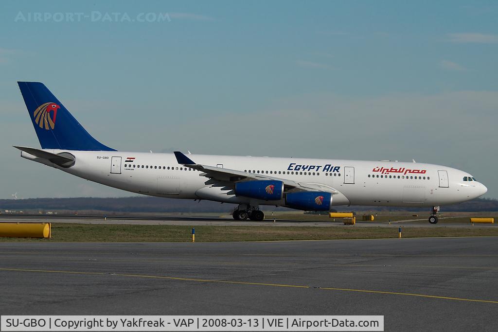 SU-GBO, 1997 Airbus A340-212 C/N 178, Egypt Air Airbus 340-200