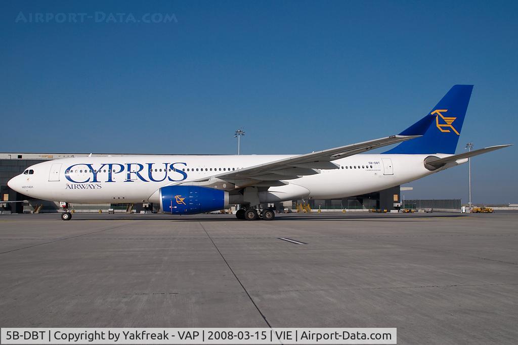 5B-DBT, 2003 Airbus A330-243 C/N 526, Cyprus Airways Airbus 330-200
