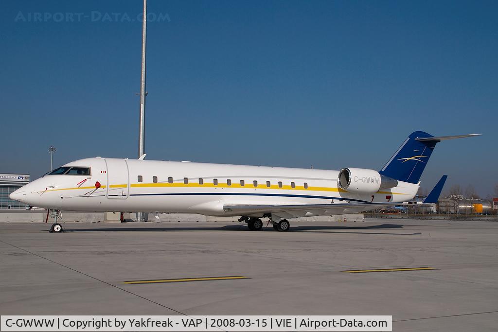 C-GWWW, 2005 Bombardier Challenger 850 (CL-600-2B19) C/N 8057, Canadair Regionalet