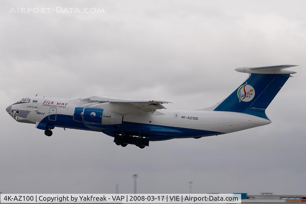 4K-AZ100, Ilyushin Il-76TD-90VD C/N 2073421708, Silkway Iljuschin 76