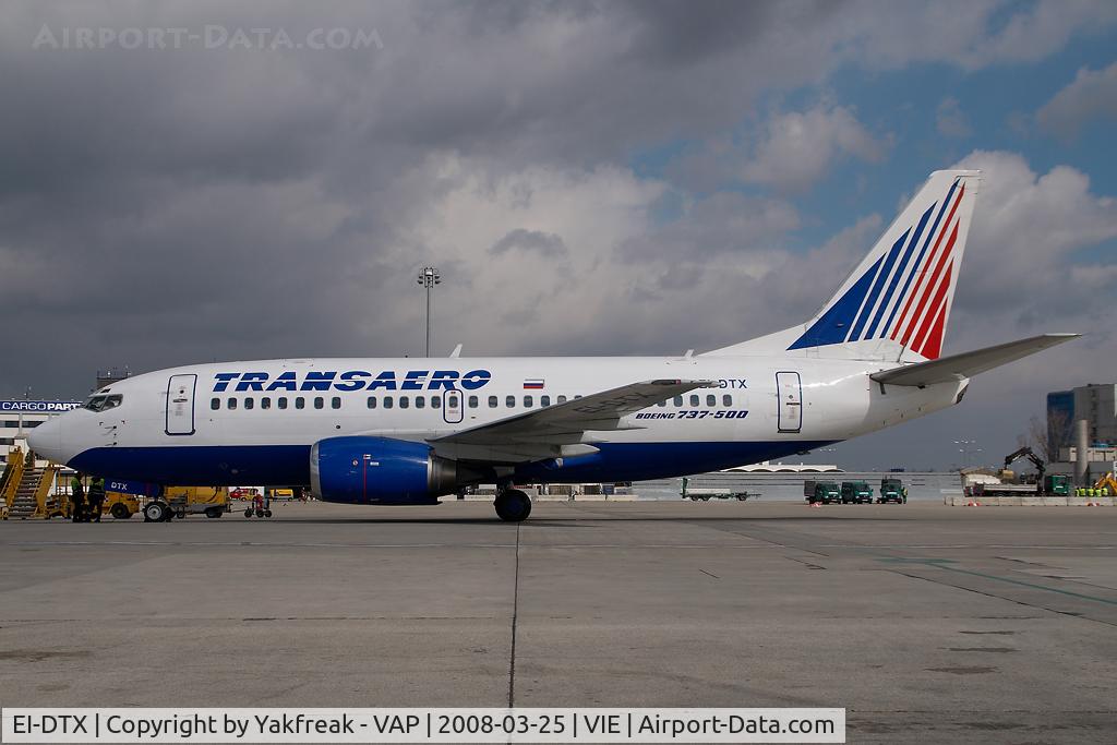 EI-DTX, 1997 Boeing 737-5Q8 C/N 28052, Transaero Boeing 737-500