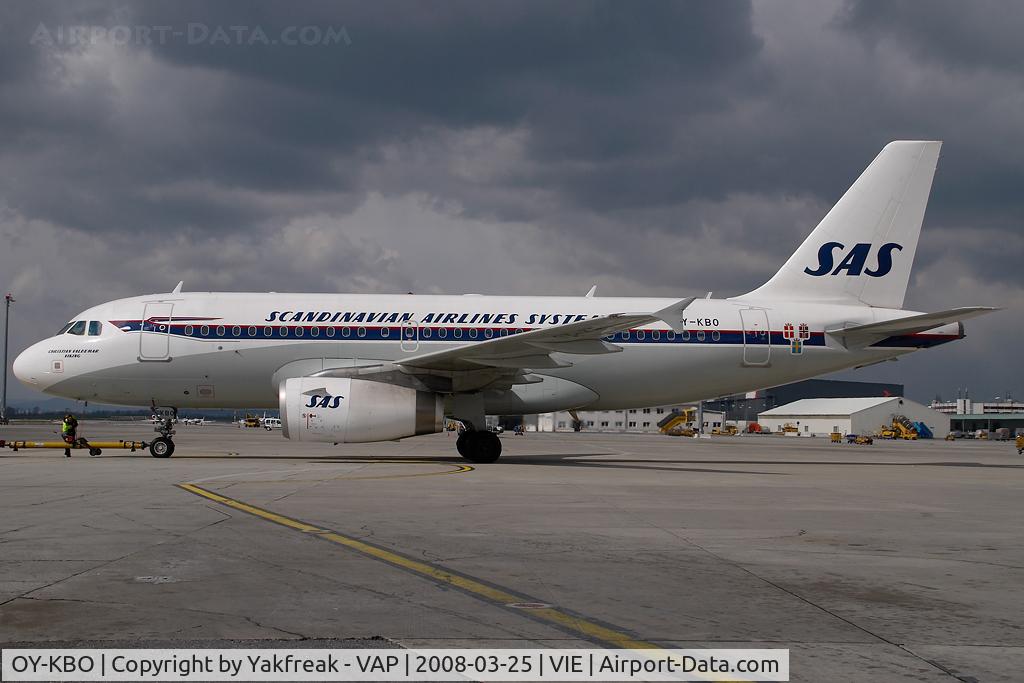 OY-KBO, 2006 Airbus A319-131 C/N 2850, SAS Airbus 319