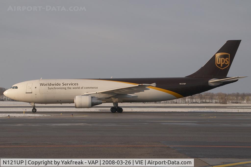 N121UP, 2000 Airbus A300F4-622R C/N 0806, UPS Airbus 300-600