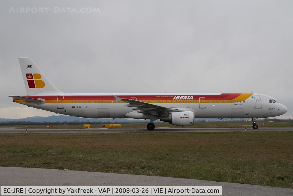 EC-JRE, 2006 Airbus A321-211 C/N 2756, Iberia Airbus A321