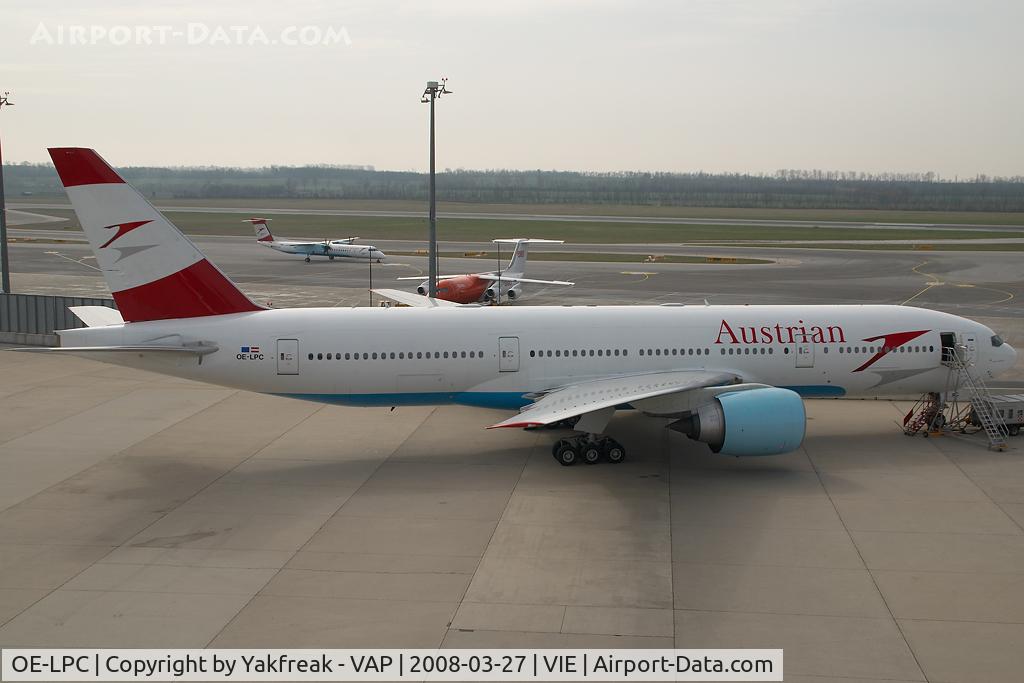 OE-LPC, 2002 Boeing 777-2Z9/ER C/N 29313, Austrian Airlines Boeing 777-200