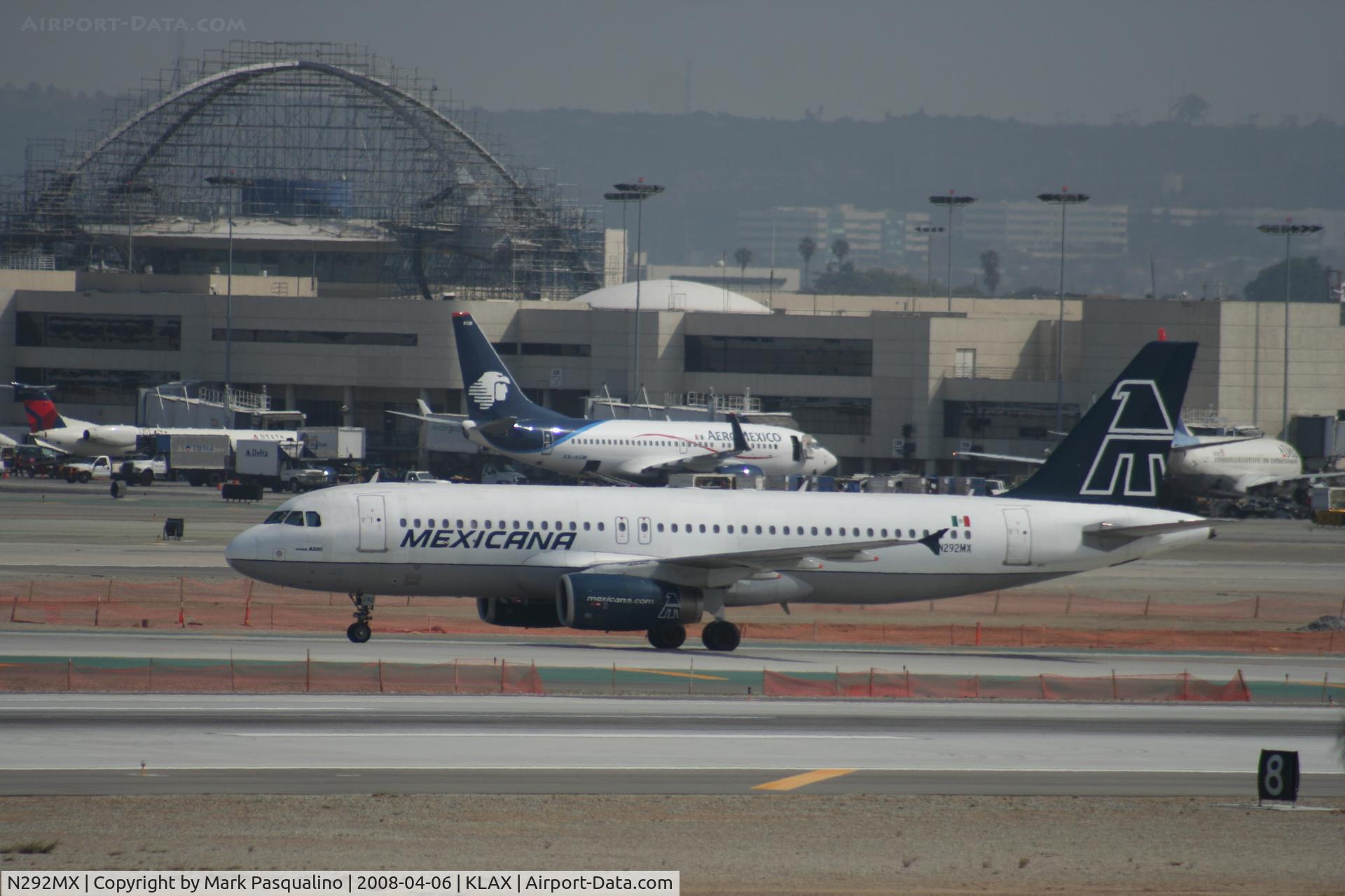 N292MX, 1992 Airbus A320-231 C/N 292, Airbus A320