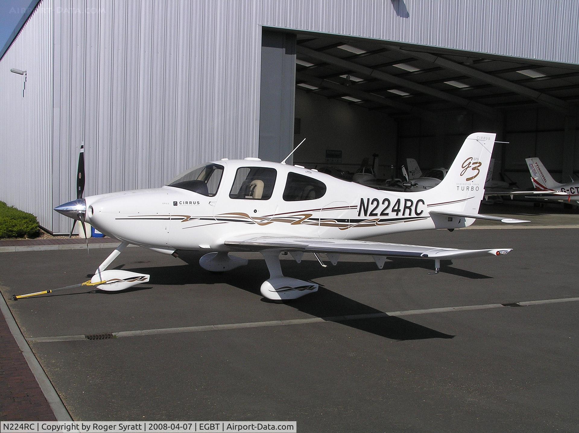 N224RC, Cirrus SR22 G3 GTS Turbo C/N 2919, Cirrus SR22-G3 GTS Turbo