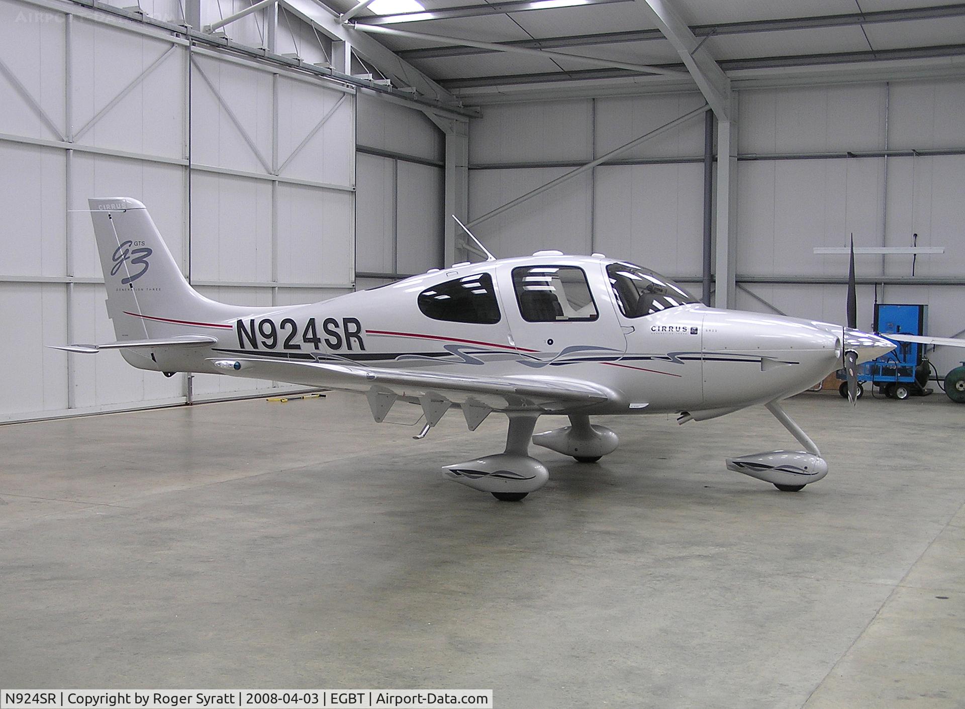 N924SR, 2008 Cirrus SR22 G3 GTS C/N 2921, Cirrus SR22-G3 GTS