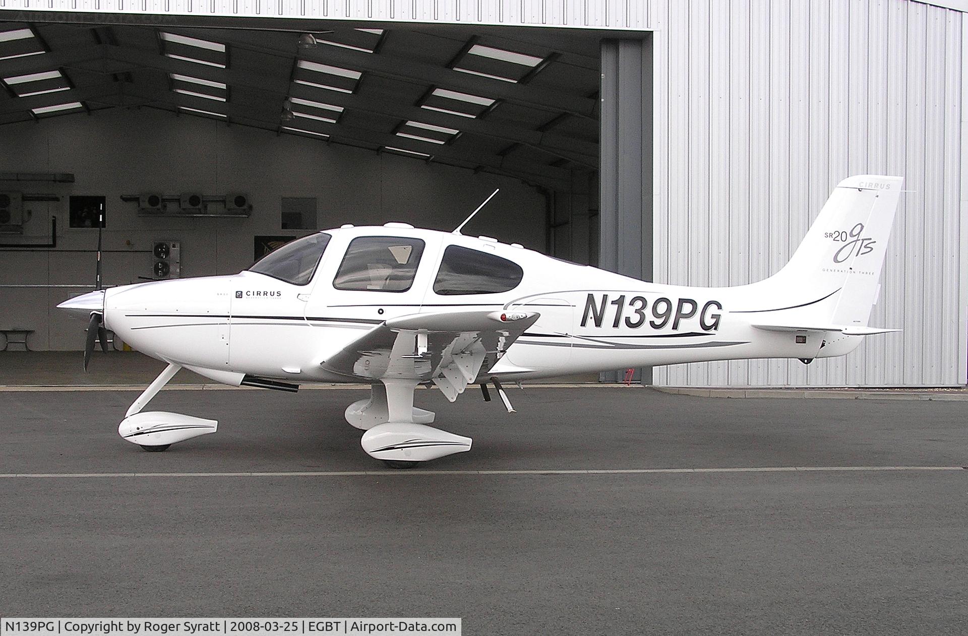 N139PG, 2008 Cirrus SR20 GTS C/N 1910, Cirrus SR20-G3 GTS