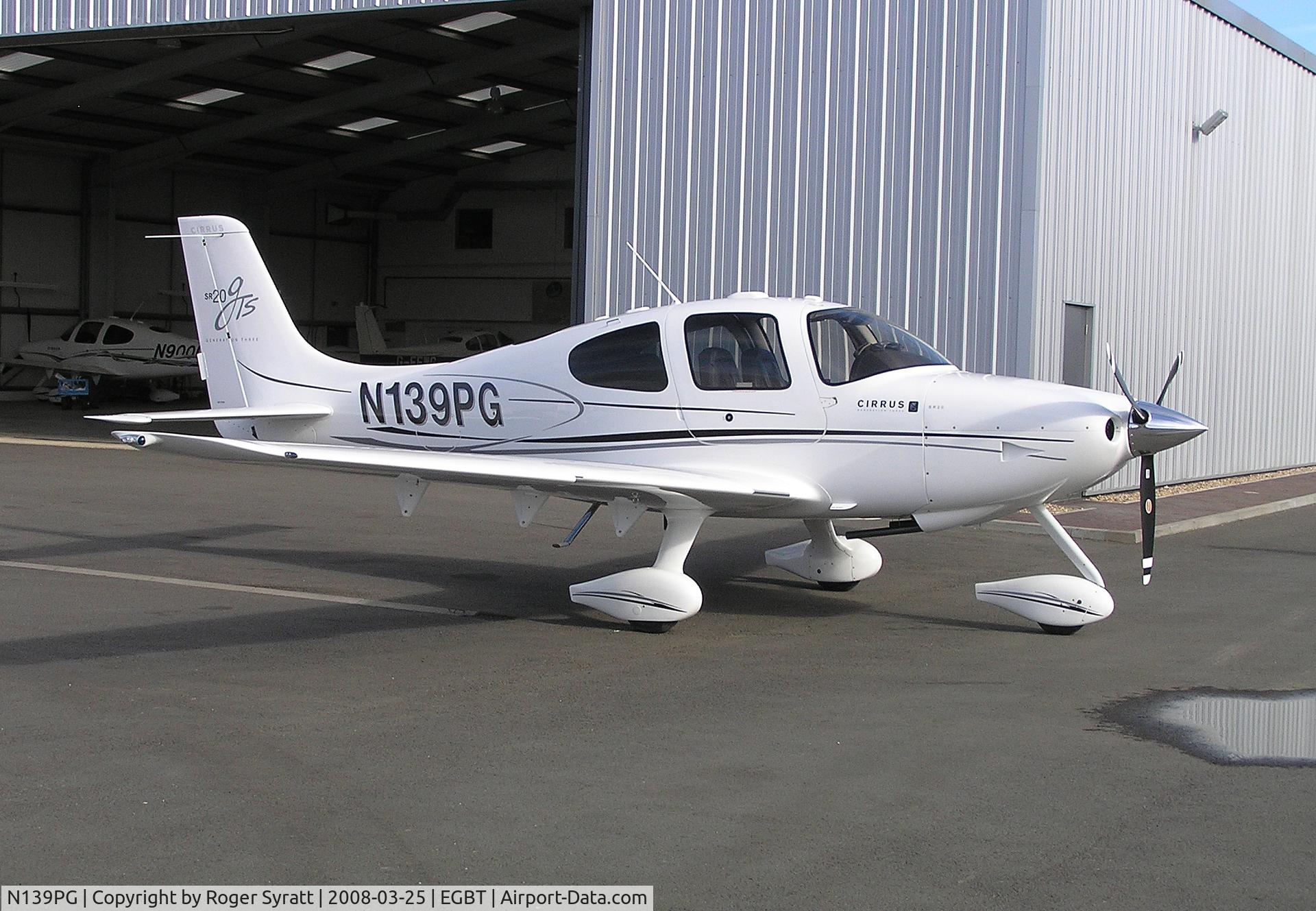 N139PG, 2008 Cirrus SR20 GTS C/N 1910, SR20-G3 GTS